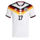 Billige Fotballdrakt Tyskland Florian Wirtz #17 Replika Hjemmedrakt VM 2026 Kortermet Billige Fotballdrakt Tyskland Florian Wirtz #17 Replika Hjemmedrakt VM 2026 Kortermet
